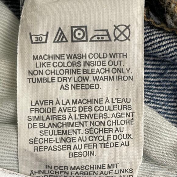 J. Crew Jeans Men's 29 x 32 Hemmed to 29" Inseam Blue Denim Zip Fly Style 770 - Picture 6 of 9